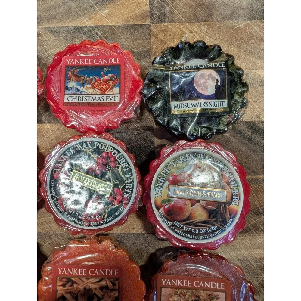 Yankee Candle Tarts‎ Warm Scents Set of 9 Mixed New Vintage Many Discontinued